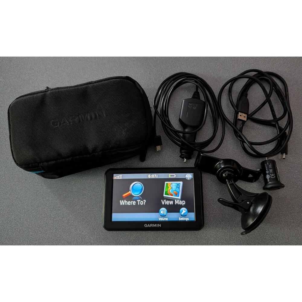 Garmin Nüvi 50LM Touchscreen GPS Works Well